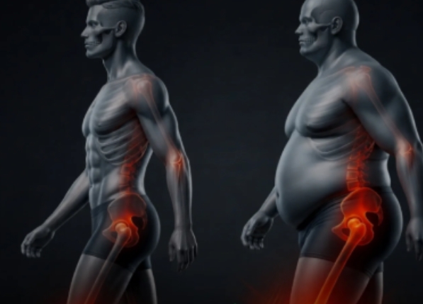 SAÚDE: Perda de peso reduz impacto nos joelhos e melhora qualidade de vida