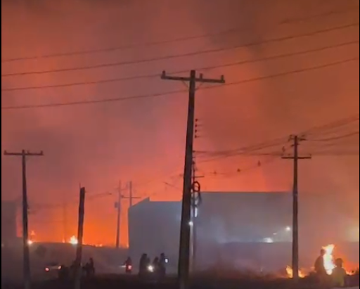 QUEIMADAS: Incêndio assusta moradores de Ouro Preto D'Oeste em Rondônia 