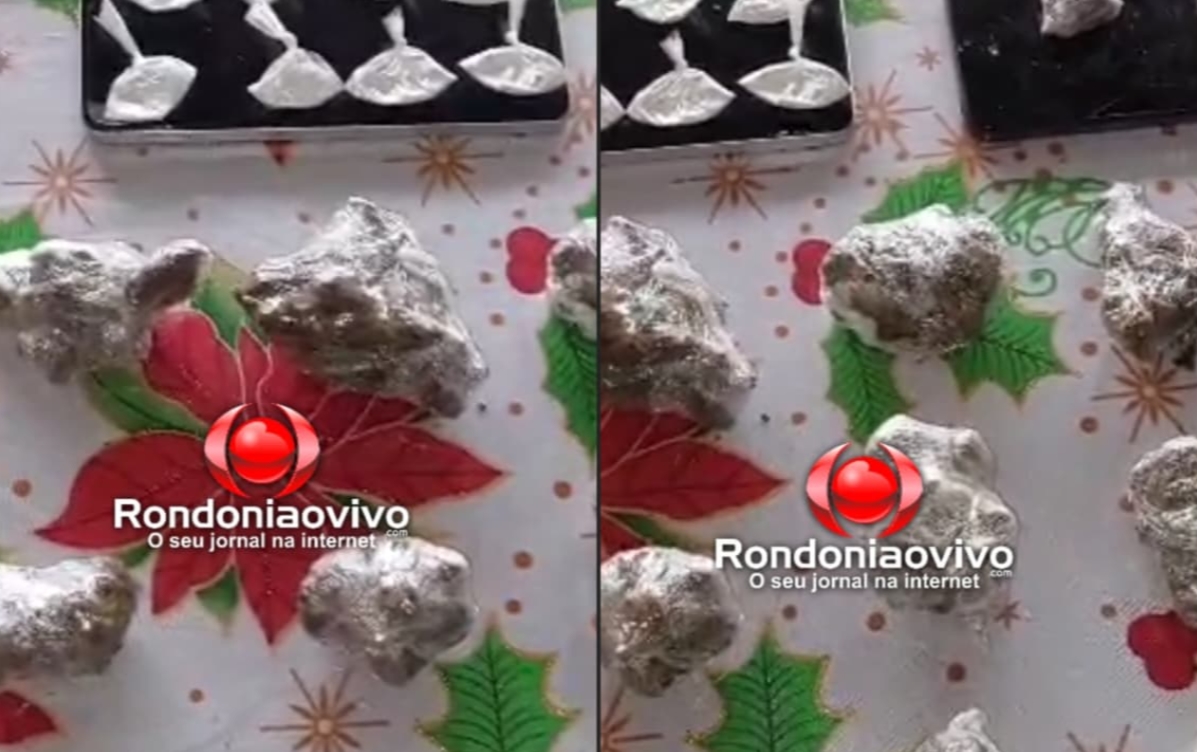 VÍDEO: Equipe do sargento Machado fecha boca de fumo chefiada por mulher