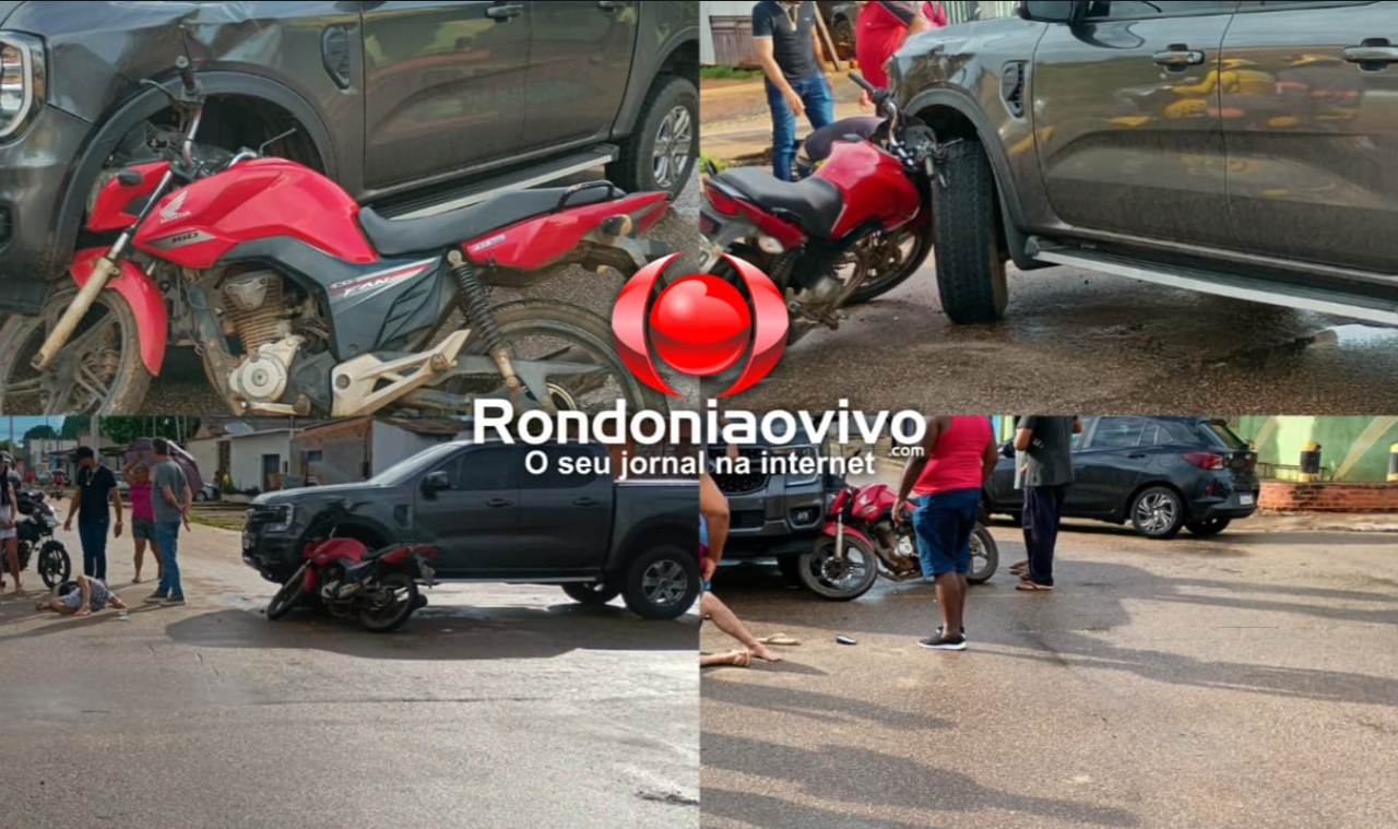 URGENTE: Motorista de Ranger avança preferencial causa grave acidente
