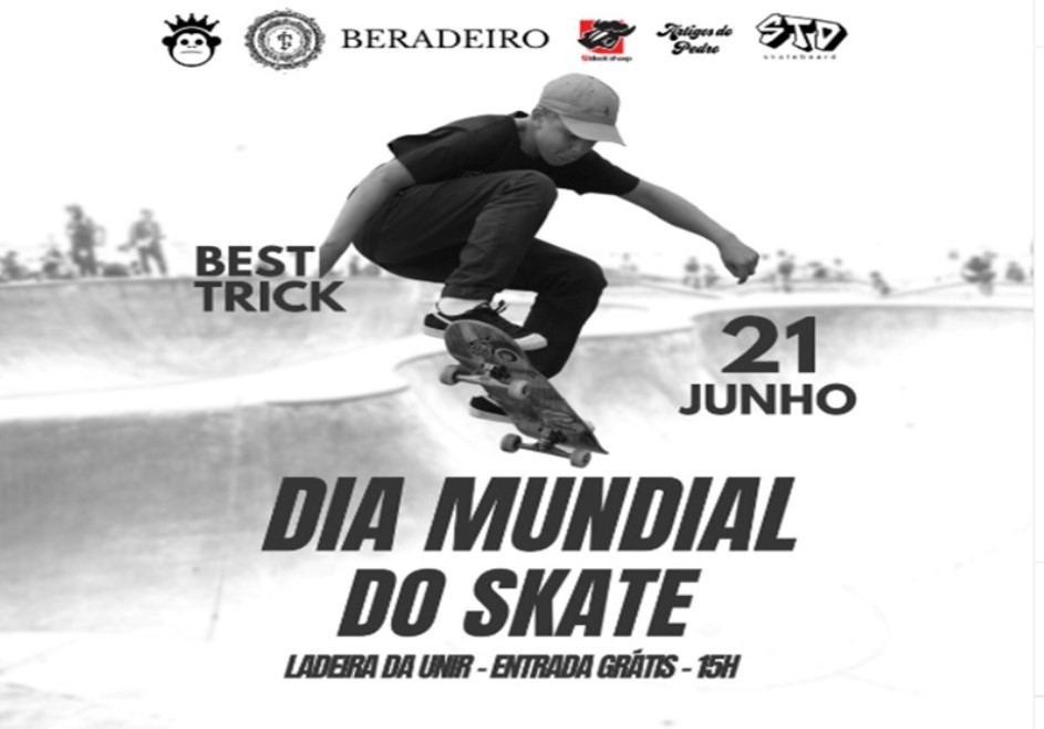SKATE: Dia Mundial do Skate será celebrado em Porto Velho neste sábado (21)