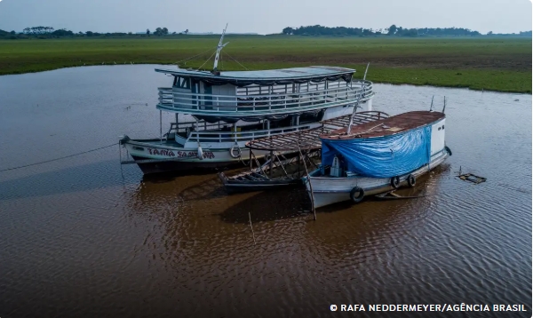 MEIO AMBIENTE: ANA declara situação crítica de rios da Amazônia por escassez d’água