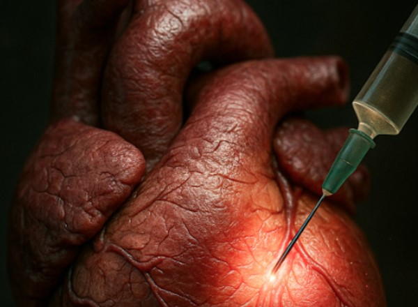 APÓS INFARTO: Cientistas desenvolvem injeção capaz de regenerar o coração