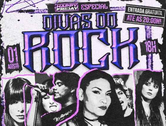 ROCK: Confira a agenda desta semana no Grego Original