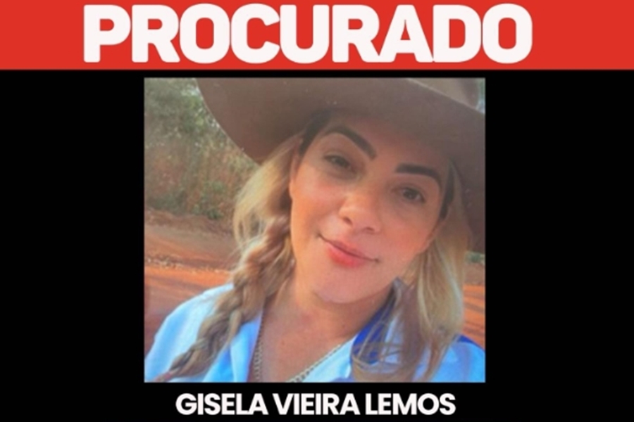 FORAGIDA: Polícia Civil procura por Gisela Vieira em Rondônia; faça denúncia