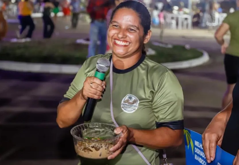 ACRE: Macarrão de macaxeira vence concurso de melhor prato do Festival da Farinha