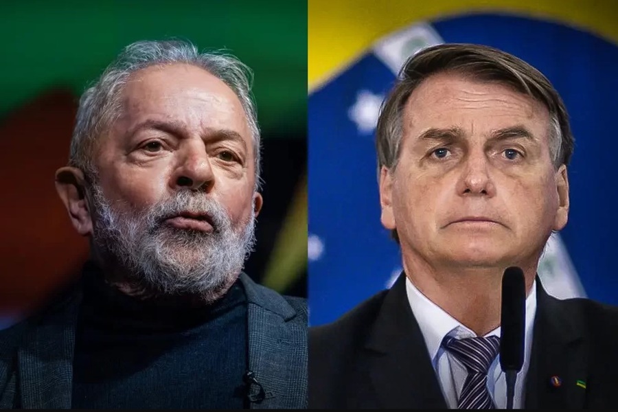 CORRIDA: Pesquisa Ipec mostra Lula com 55% e Bolsonaro 45% dos votos válidos