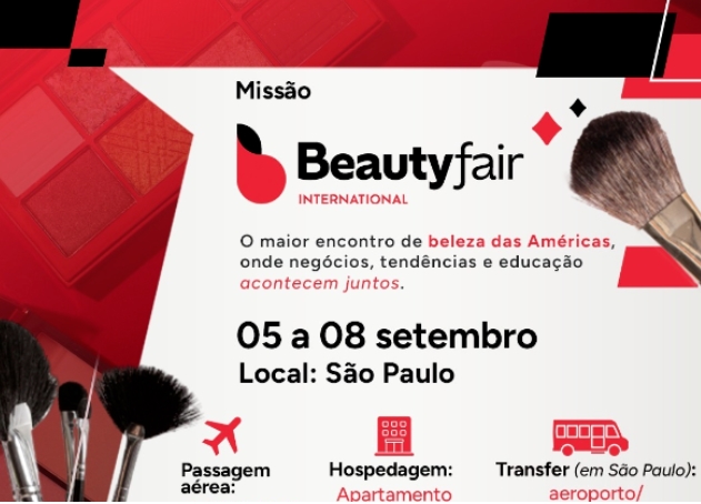 BEAUTY FAIR: Sebrae RO abre inscrições para missão empresarial à Beauty Fair 2026