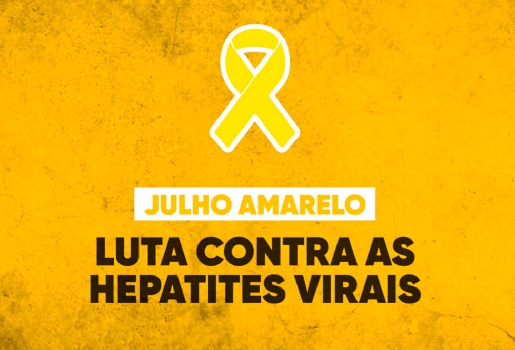 JULHO AMARELO: Campanha orienta a população sobre riscos e prevenções contra Hepatite 