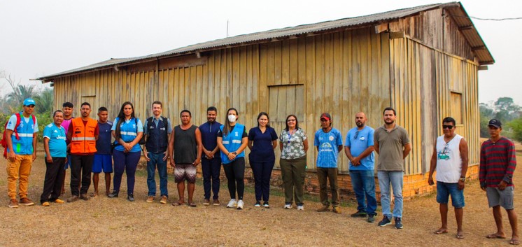 SECA EXTREMA: Força Nacional do SUS visita indígenas em Rondônia