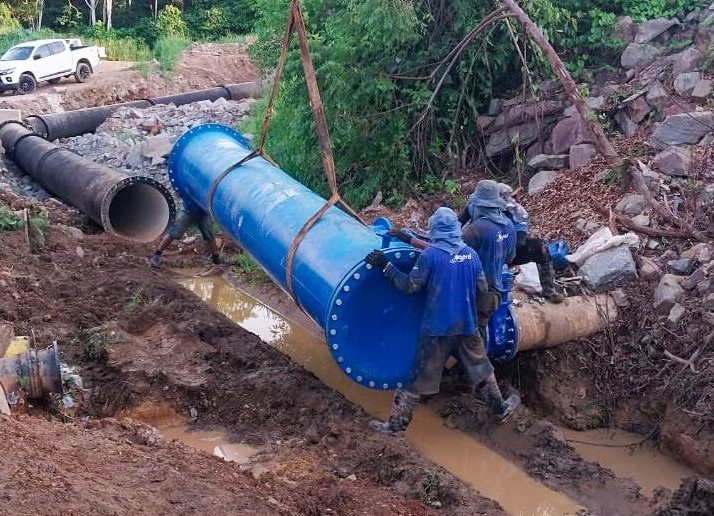 AVANÇO: Novo sistema de captação de água é instalado na ETA II