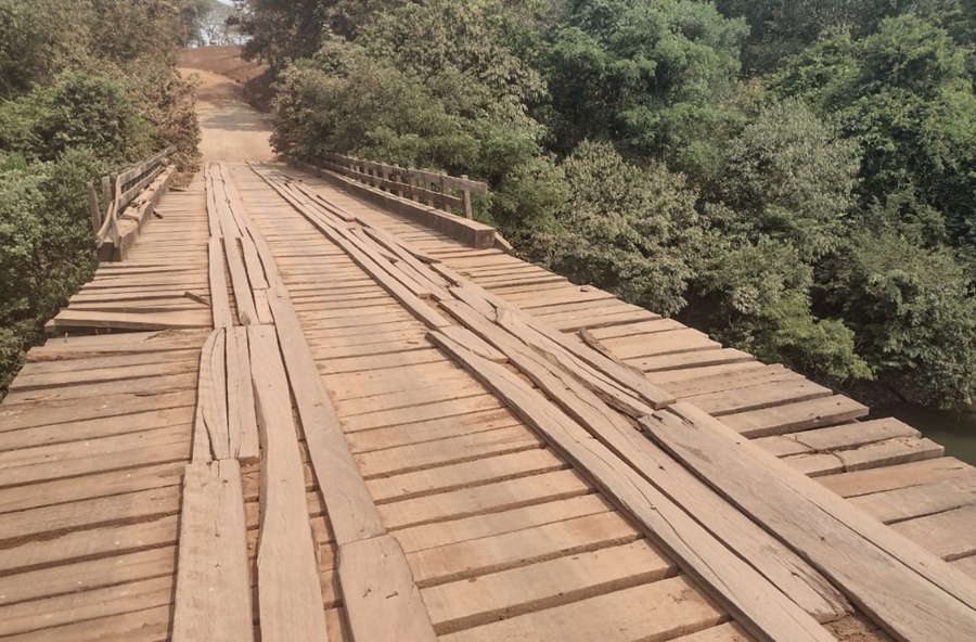 BACIA LEITEIRA: Ponte sobre o Rio das Garças será interditada para manutenção