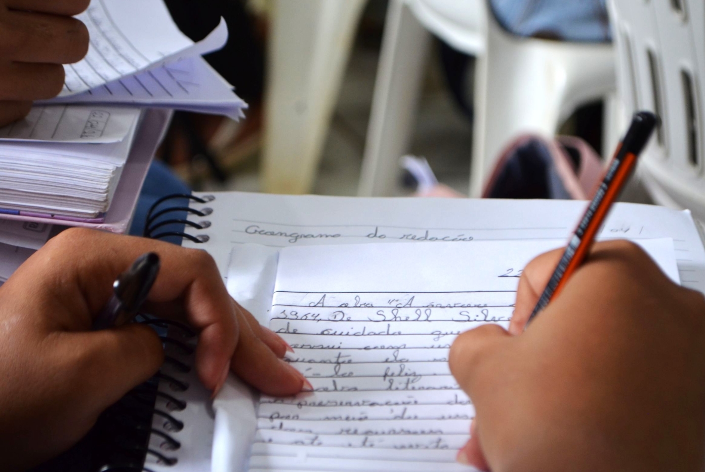 EZEQUIEL NEIVA: Alunos do distrito de Nova Dimensão recebem curso preparatório para o Enem