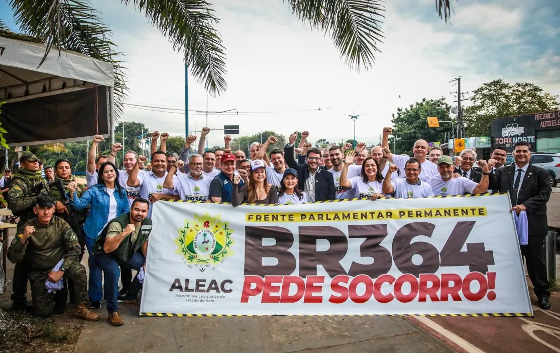 PERCURSO: No que resultou a caravana dos políticos pela BR-364?