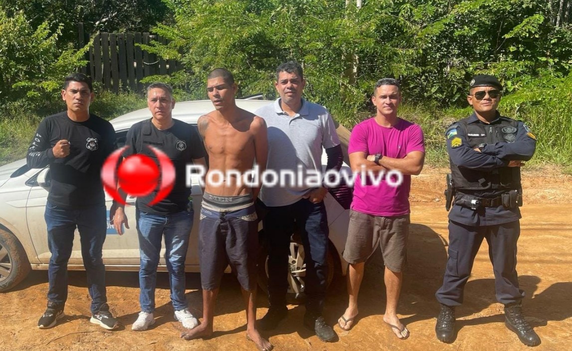 EXCLUSIVO: Vídeo mostra momento de prisão de foragido do 470 em monte de oração