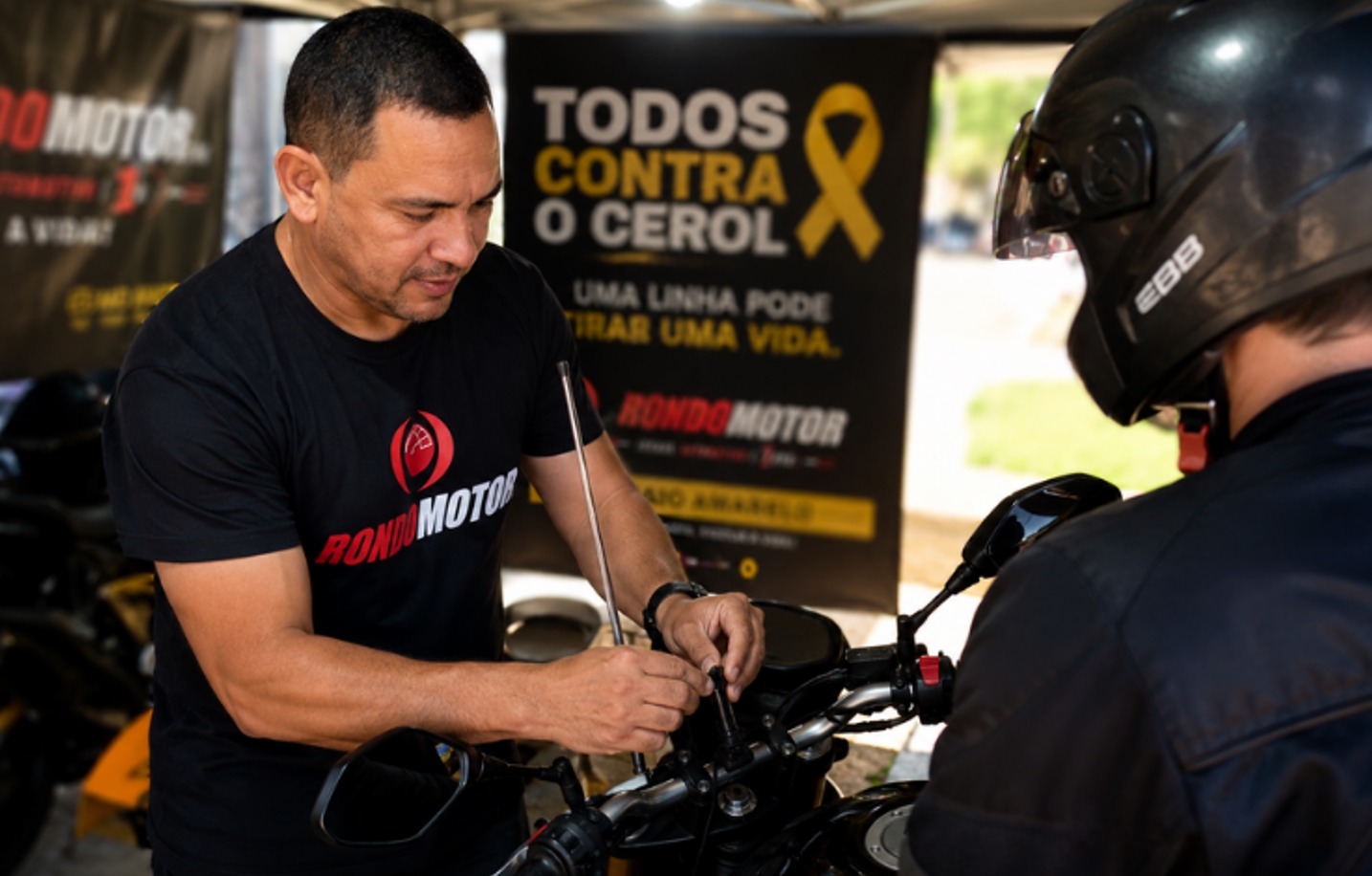 MAIO AMARELO: Campanha 'Todos contra o cerol' começa hoje com distribuição de antenas gratuitas