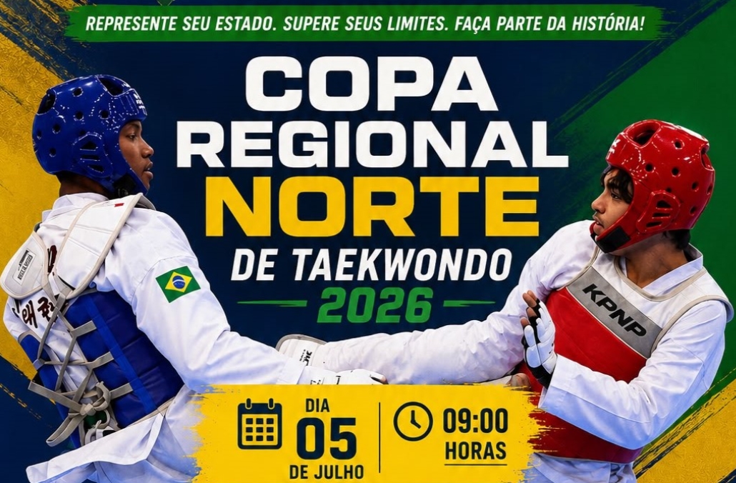 TAEKWONDO: Copa Norte Regional acontece em Porto Velho neste fim de semana