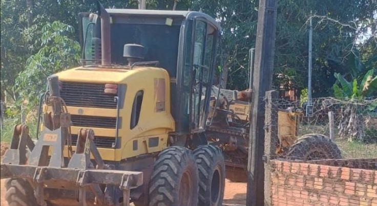 INFRAESTRUTURA: Prefeitura inicia recuperação de estradas no Assentamento ASPOABRA