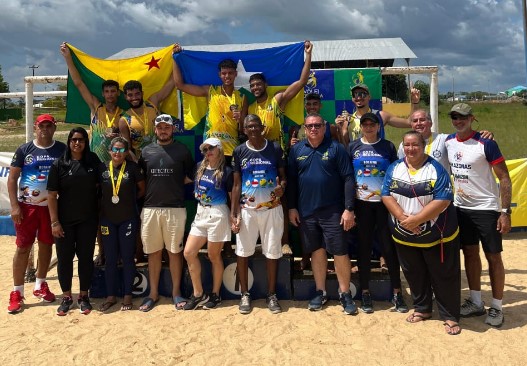 CONQUISTA: Rondônia é ouro na 'Copa Regional Sub-23 – Norte' de vôlei de areia