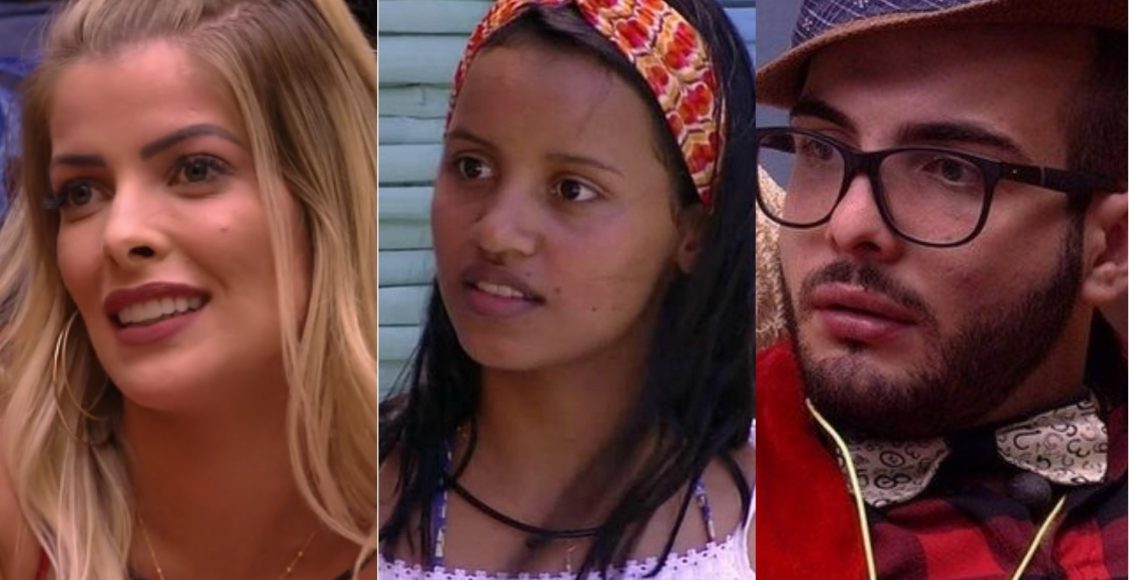 Jaqueline engana Mahmoud e ambos disputam no paredão com Gleice