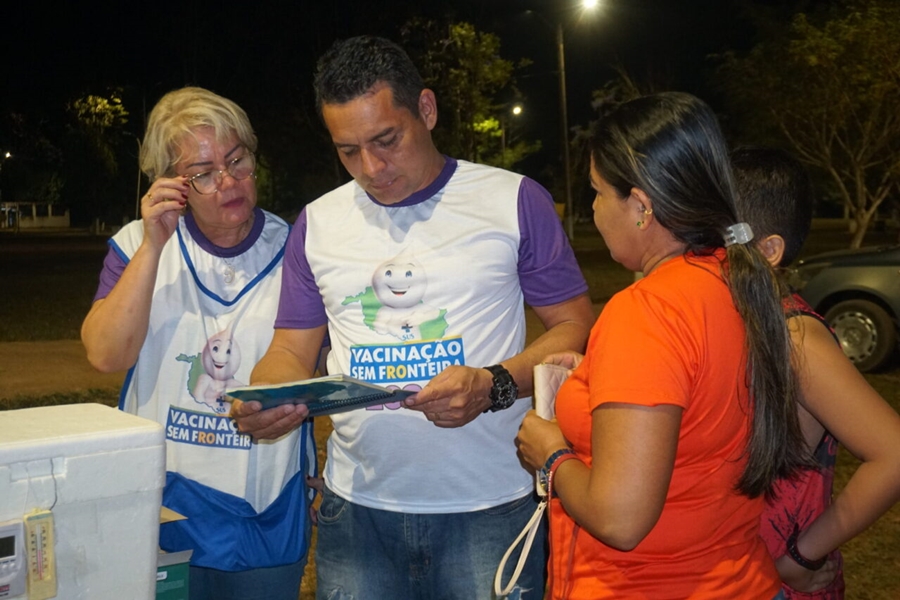 CAMPANHA: Guajará-Mirim recebe pela terceira vez 'Operação Vacinação Sem Fronteiras'