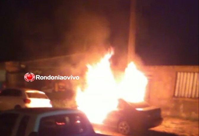 INVESTIGAÇÃO: Carro de professor é destruído por incêndio criminoso em frente a escola