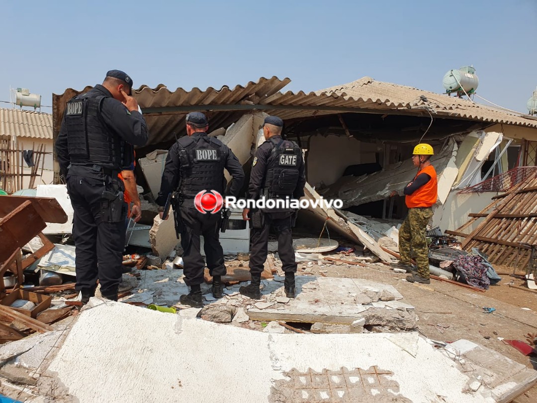 SUSPEITA DE ATAQUE: Esquadrão Antibombas é acionado após explosão de casa no 