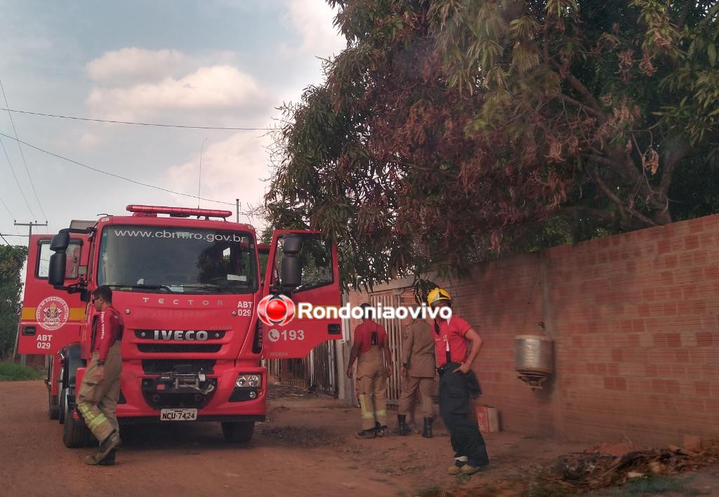 PERIGO EMINENTE: Bombeiros são chamados para conter vazamento de gás