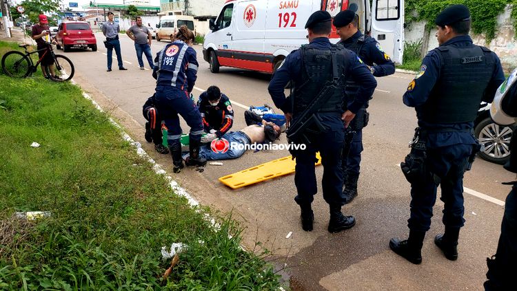 FATAL: Morre motociclista vítima de grave acidente com viatura da PM