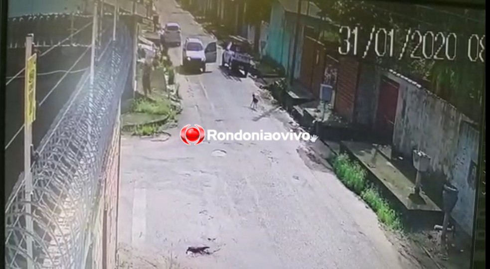 VÍDEO: Veja o momento em que eletricista é executado a tiros em Porto Velho