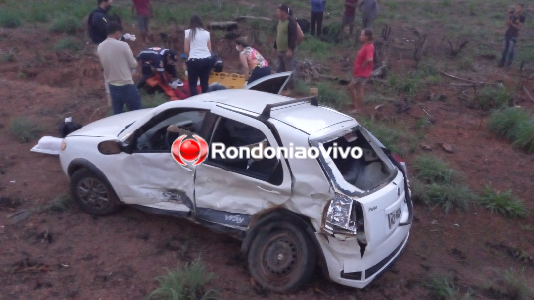 VÍDEO: Acidente na BR-364 deixa vítimas presas nas ferragens