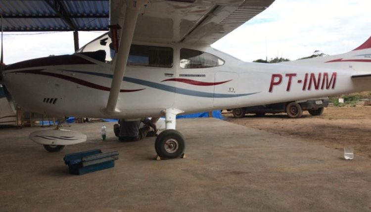 NA MATA: Avião roubado em hangar de Vilhena é encontrado na Bolívia