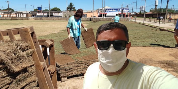 VEREADOR: Júnior Cavalcante destaca avanços na revitalização da praça do Parque Ceará