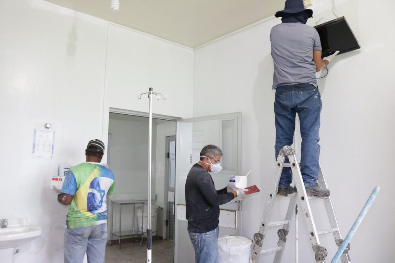 TEATRO DE HORROR - Cenário de pandemia não afeta reforma do Cemetron, garante SESAU