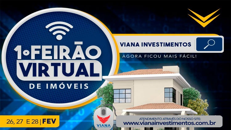 Imobiliária realiza 1ª Feira Virtual de Imóveis neste fim de semana