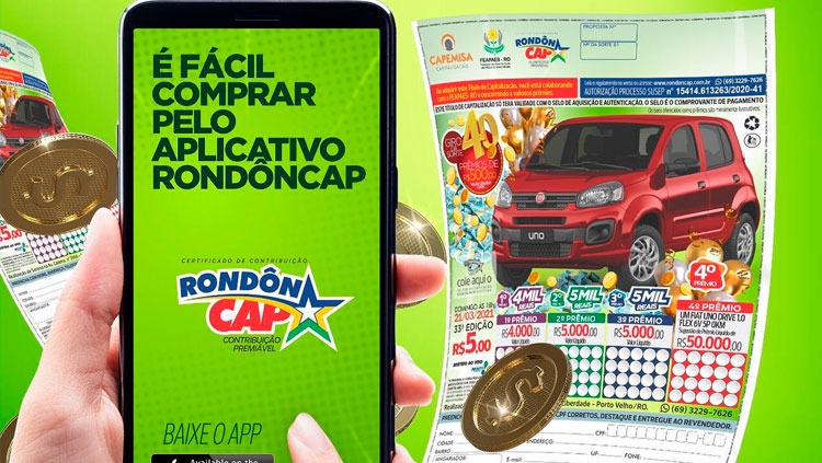 RONDONCAP: Adquira seu certificado e confira quais foram os sortudos de segunda (22)