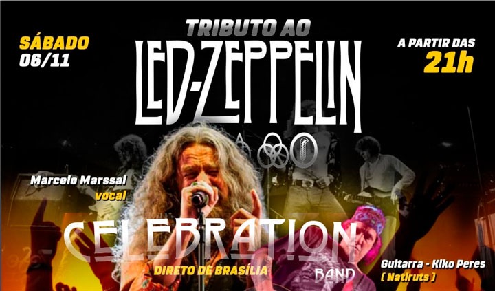 SHOWS: Grego Original apresenta o 1º Tributo Led Zeppelin em Porto Velho e Cacoal