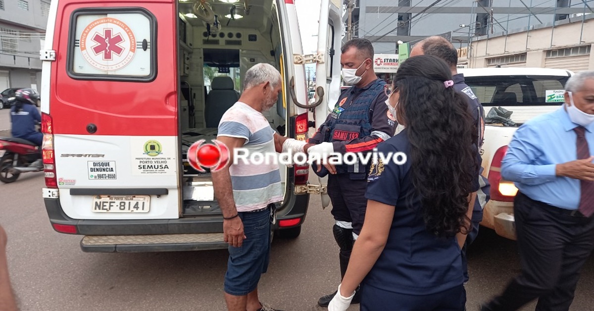 URGENTE: Homem pede socorro em igreja após sofrer tentativa de homicídio