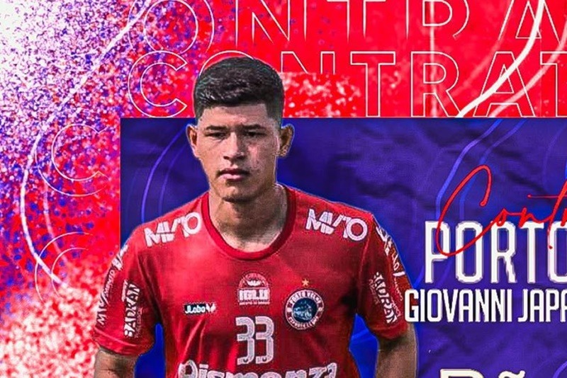TEMPORADA 2022: Porto Velho confirma renovação com lateral-direito Giovanni
