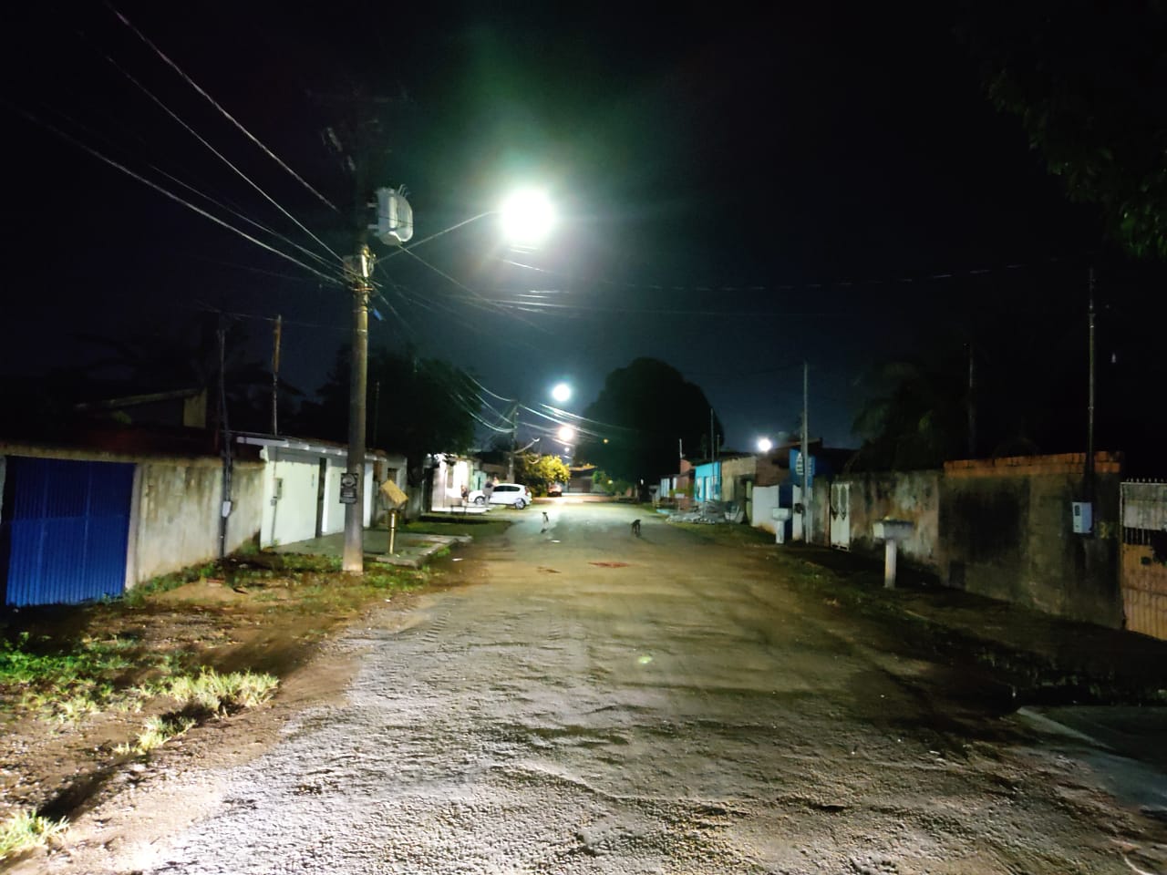 SEGURANÇA: Iluminação chega ao bairro Eletronorte após pedido de Edwilson Negreiros