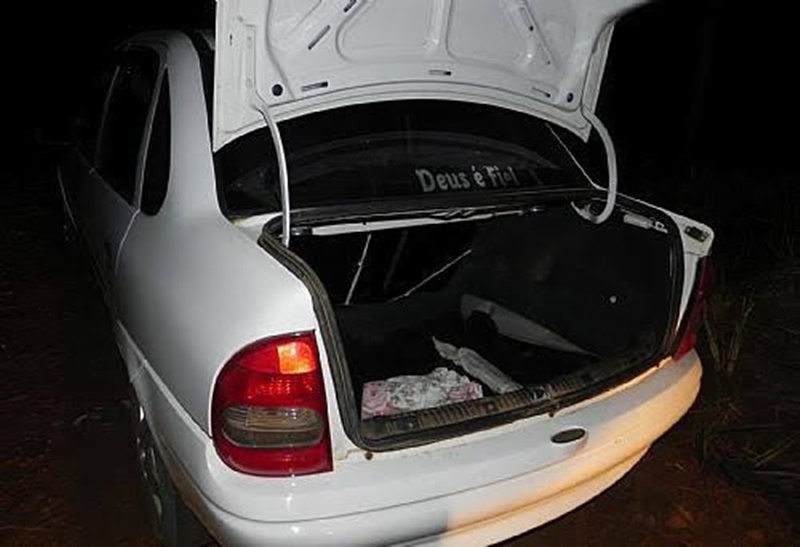 BANDIDAGEM: Taxista é encontrado em porta-malas após ser sequestrado durante roubo
