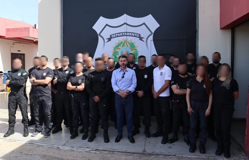 CAPITAL: Marcos Rogério (PL) visita presídio federal e se reúne com servidores da unidade