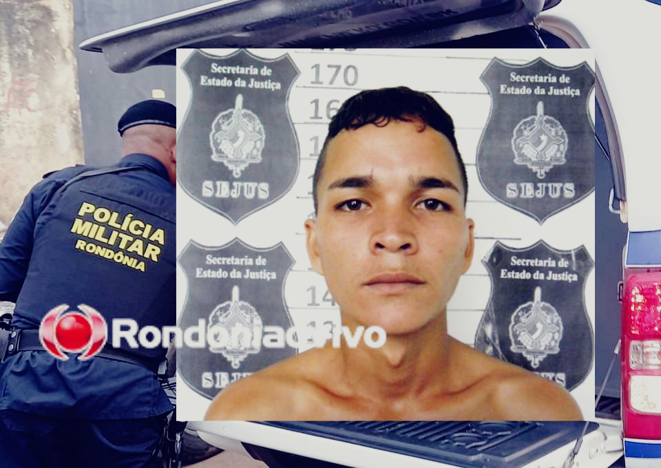ARRASTÃO: Polícia age rápido e prende criminoso que tinha acabado de invadir casa