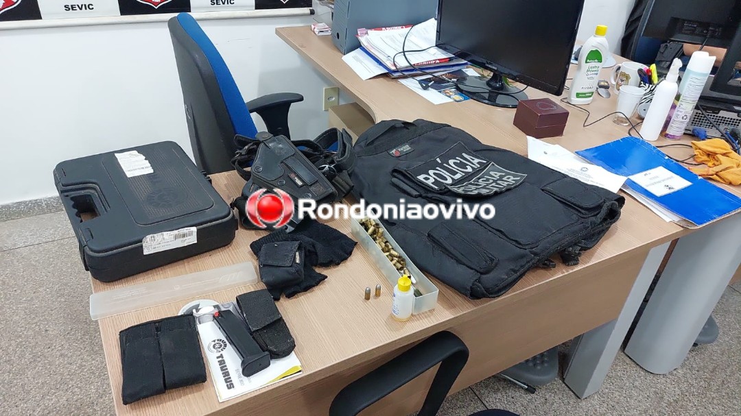 APÓS DENÚNCIAS: Sevic do 1° DP prende falso sargento da PM com munições e colete balístico