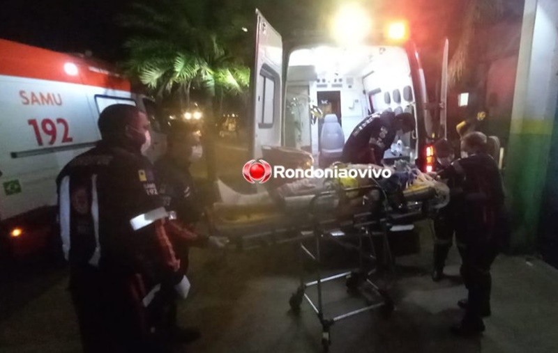 INTUBADO: Motociclista é socorrido desacordado após grave colisão frontal
