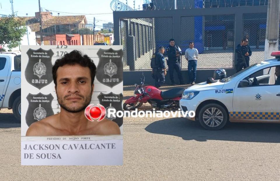 REINCIDENTE: Polícia prende acusado com moto roubada durante abordagem na 'Caúla'