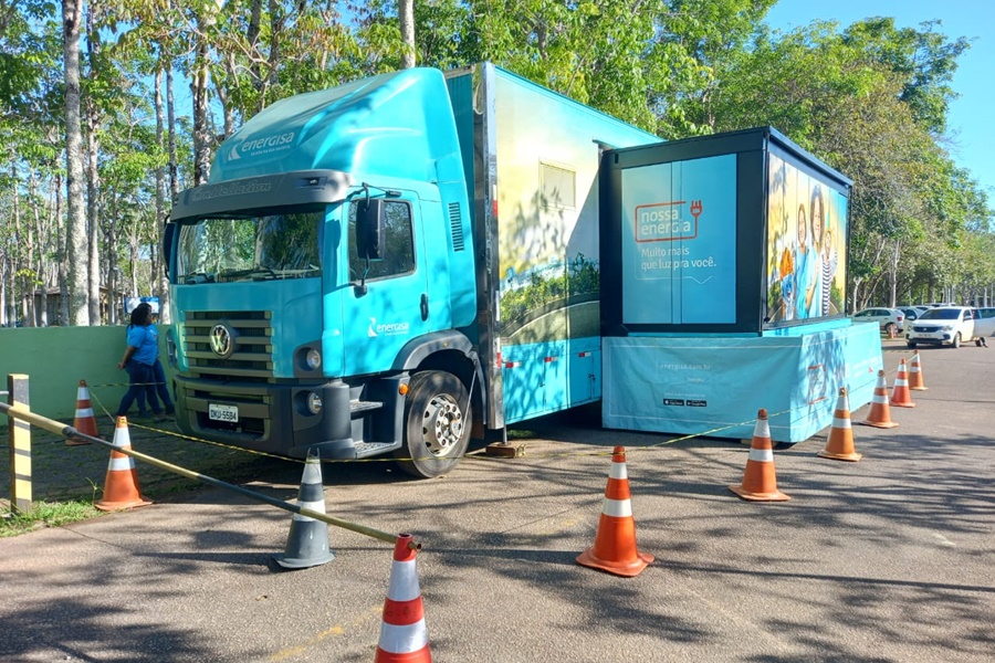 Caminhão itinerante da Energisa chega em Guajará-Mirim