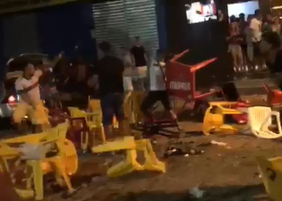 GENERALIZADA: Confusão em bar acaba com homem sofrendo tentativa de homicídio