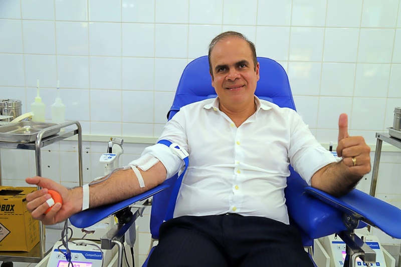 BOA AÇÃO: Alan Queiroz incentiva a doação de sangue para salvar vidas