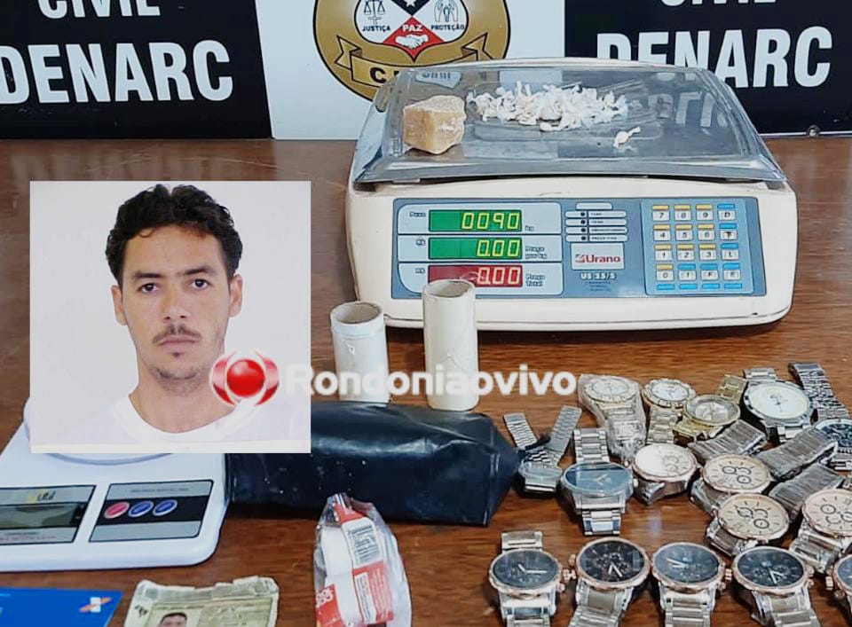 COCAÍNA OXIDADA: Denarc prende traficante acusado de vender droga na região da rodoviária